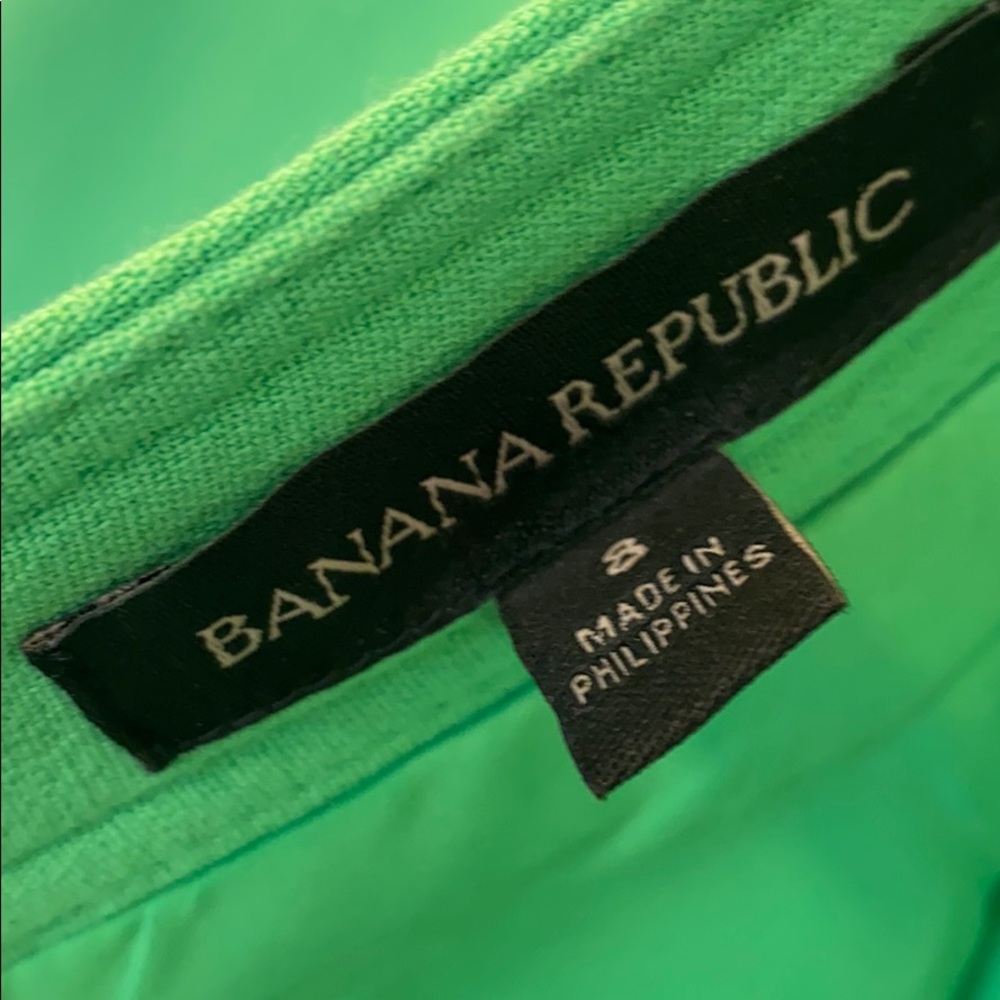 Banana Republic Bright Green Mini Skirt - Picture 3 of 3